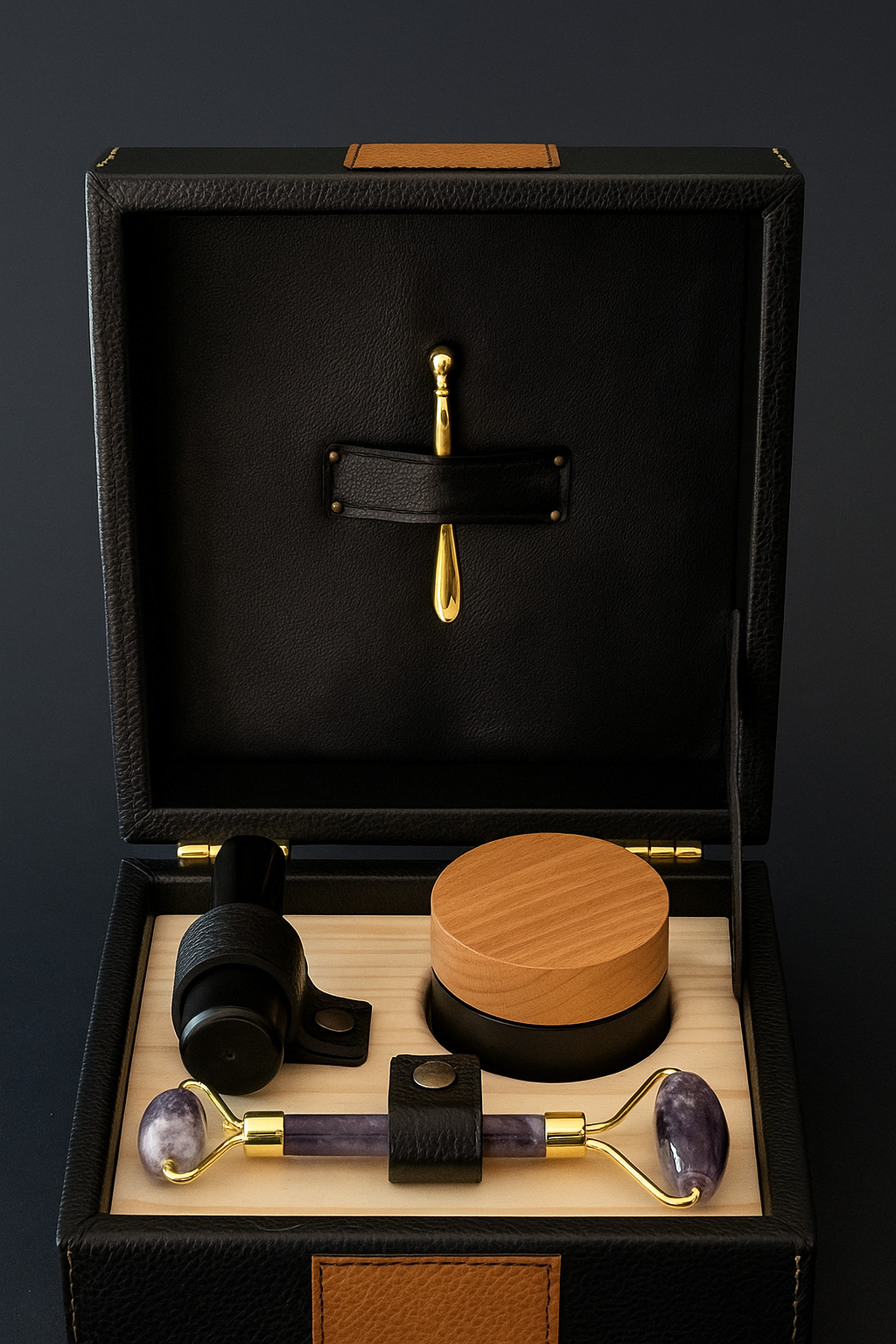 Coffret Signature Authentique , quand l’art de la maroquinerie rencontre l’excellence cosmétique