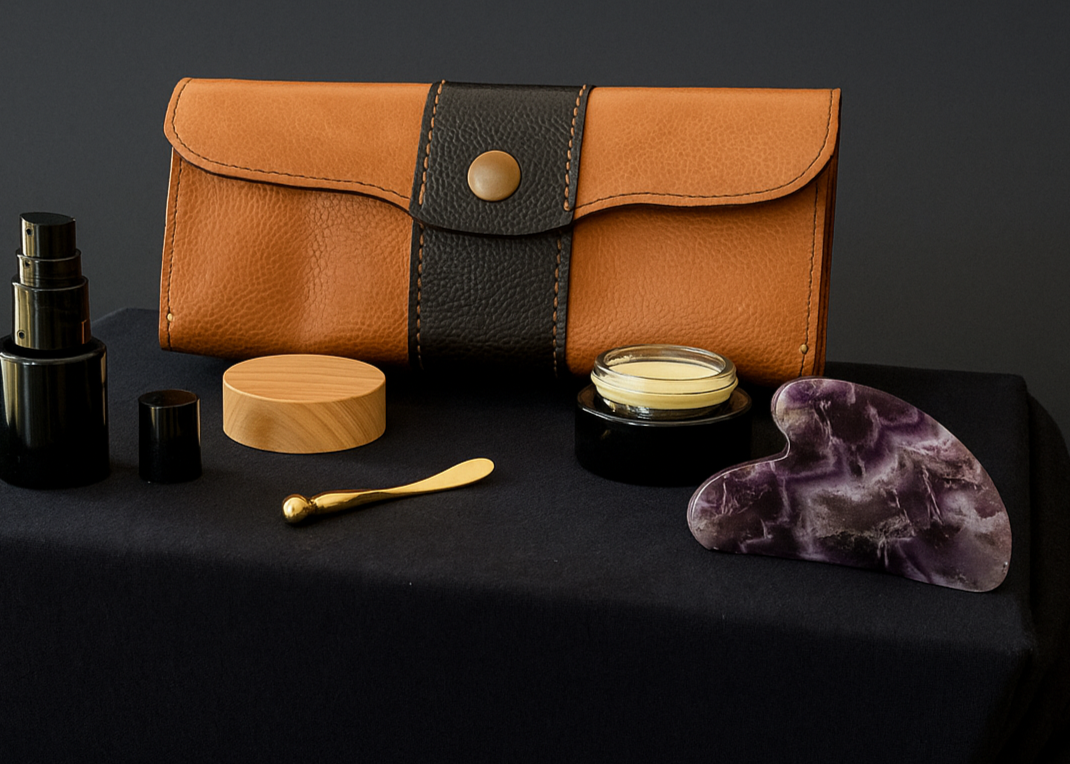 Coffret Signature Authentique , quand l’art de la maroquinerie rencontre l’excellence cosmétique